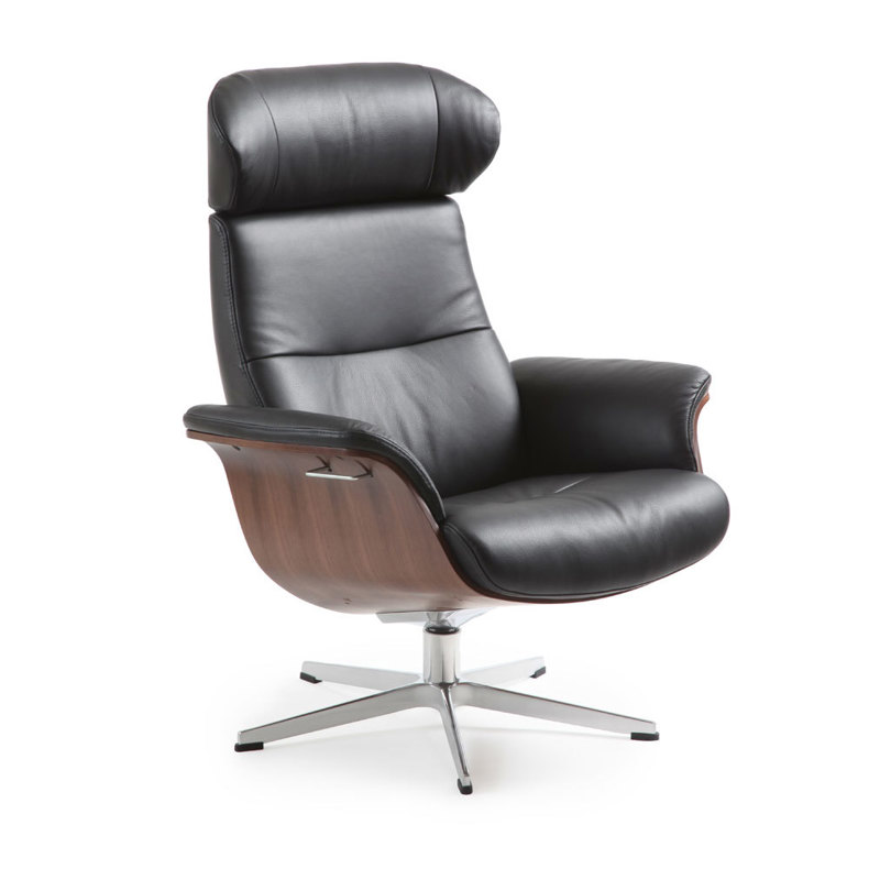 Timeout Swivel Reclining Chair Leather